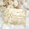 Elegant Bokeh,Confetti Wine Glasses  RSVP Card