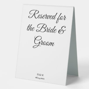 Elegant Bold Minimalist Black/white Bride & Groom