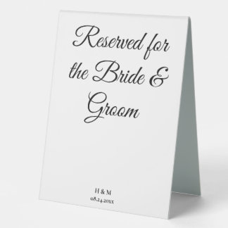 Elegant Bold Minimalist Black/white Bride & Groom
