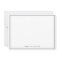 Elegant borders minimalist personalised Stationery