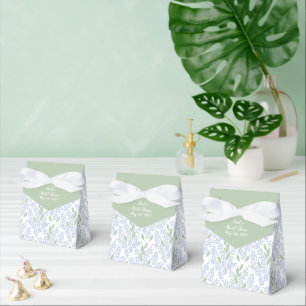 Elegant Botanical Bridal Shower Favour Box
