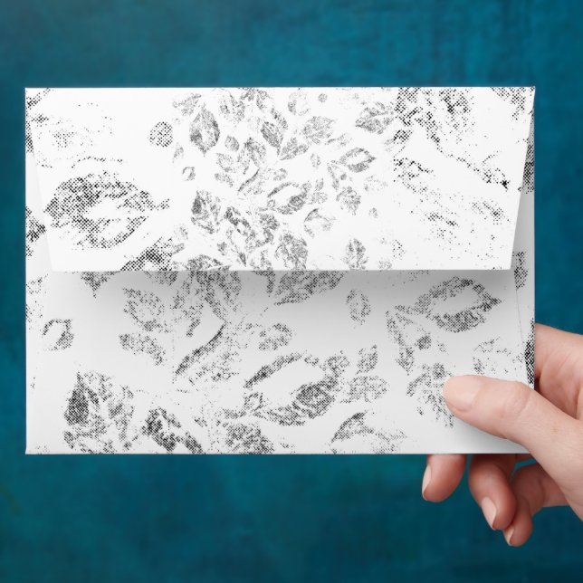 Elegant Botanical File Folder Set Envelope (Hand)