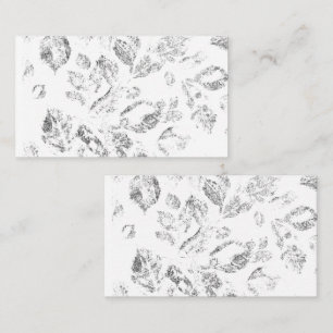 Elegant Botanical File Folder Set Loyalty Card