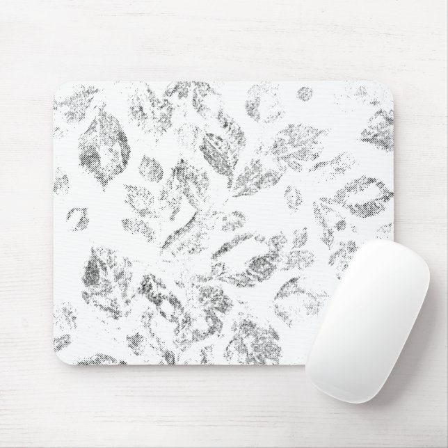 Elegant Botanical File Folder Set Mouse Pad (With Mouse)