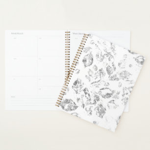 Elegant Botanical File Folder Set Planner