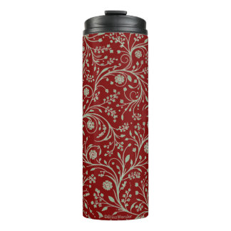 Elegant Botanical Floral Pattern – Minimal Nature Thermal Tumbler