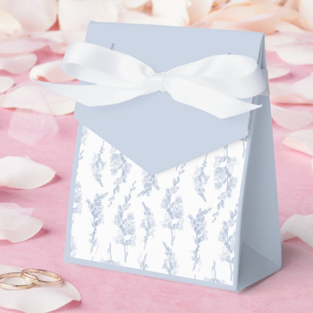 Elegant Botanical Gift Bag Favour Box (Wedding)