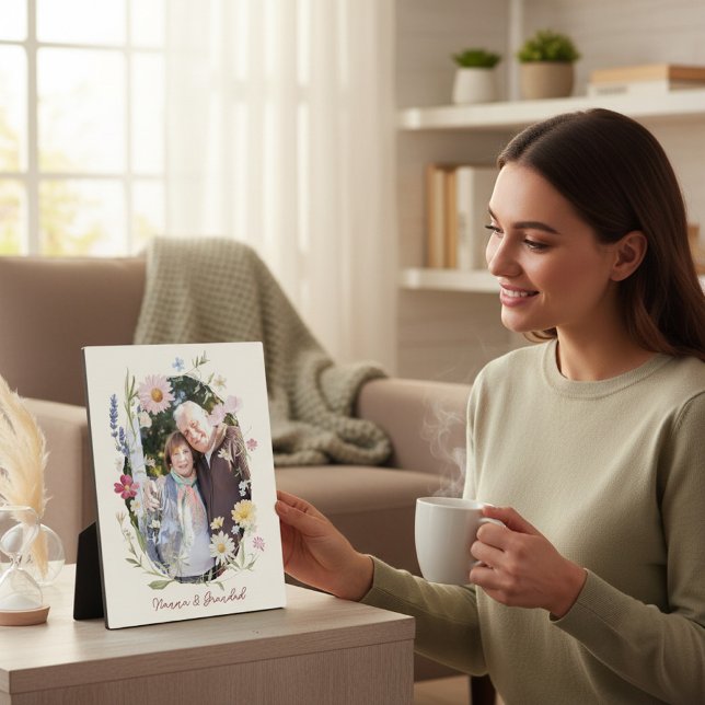 Elegant Botanical Portrait Plaque (Creator Uploaded)