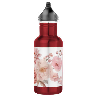 Elegant Botanical Scented Candle 532 Ml Water Bottle