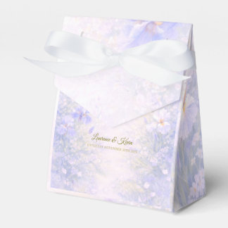 Elegant Botanical Wedding Favour Box
