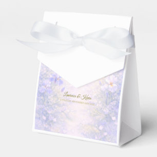 Elegant Botanical Wedding Favour Box