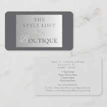 Elegant Boutique Leaf Logo for Modern Branding