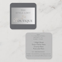 Elegant Boutique Leaf Logo for Modern Branding