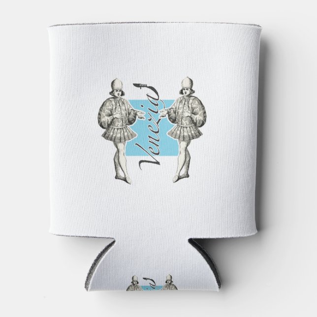 Elegant boy from Renaissance Venice Can Cooler (Front)