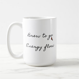Elegant Brew To Go Energy Flow Classic Mug