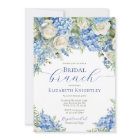 Elegant Bridal Brunch Blue Hydrangea Bridal Shower