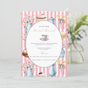Elegant Bridal Brunch Bridal Shower Invitation