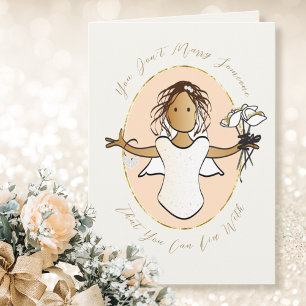 Elegant Bridal Shower Ethnic Sweet Congratulations Card