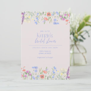 Elegant Bridal Shower Invitation 