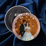 Elegant Bride and Groom Couple Photo Wedding Favou Bottle Opener<br><div class="desc">Elegant Bride and Groom Couple Photo Wedding Favour bottle opener</div>