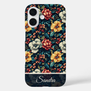 Elegant Bridesmaid Gift Rose Custom iPhone 16 Case