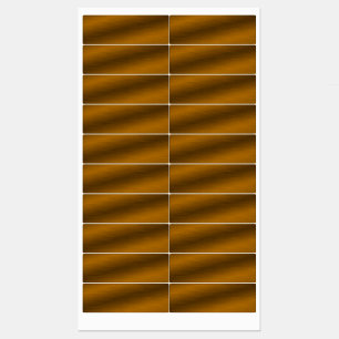 Elegant Bronze Faux Brushed Metal Labels