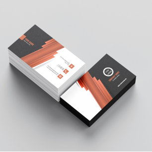 Elegant Brown Bussines Card