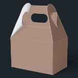 Elegant Brown Party Favour Box<br><div class="desc">Elevate your event with this elegant brown party favour box, designed to add warmth and sophistication to any occasion. The rich, earthy brown tone brings a timeless charm, making it perfect for weddings, corporate gatherings, baby showers, and upscale celebrations. Whether you're curating personalised gifts or stylishly packaging sweet treats, this...</div>