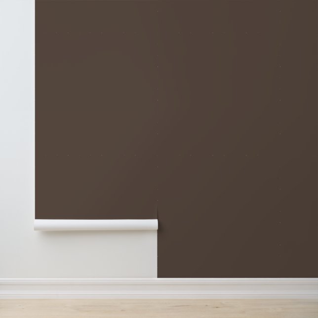 Elegant brown plain solid colour simple classic wallpaper (Application)