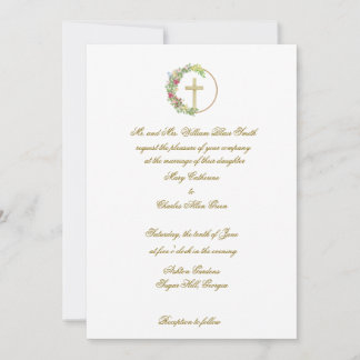 Elegant Brown Wedding Invitation, Anniversary Invitation