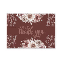 Elegant Burgundy Agate Foil Invitation Postcard