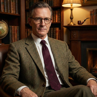 Elegant Burgundy Marble Swirl Pattern Tie