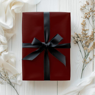 Elegant Burgundy Red Wrapping Paper