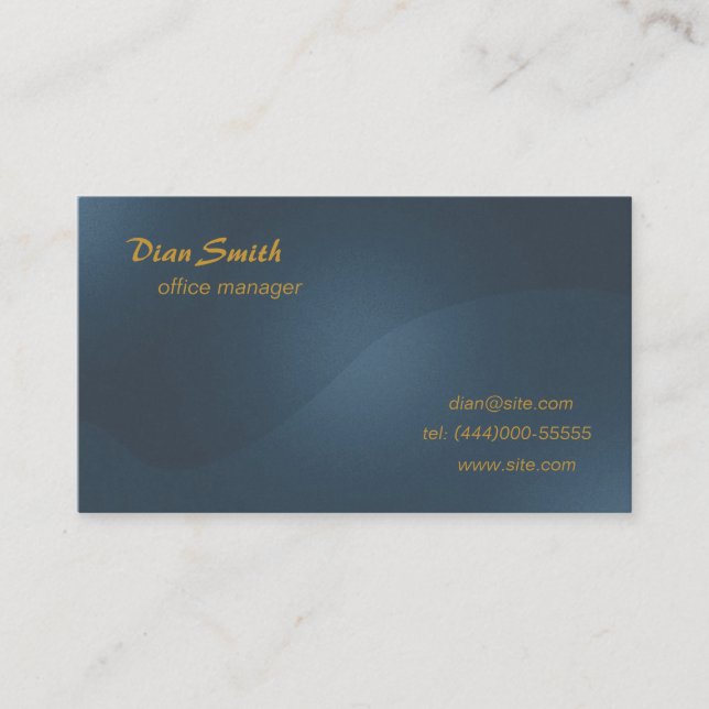 Elegant business 2 card (Front)