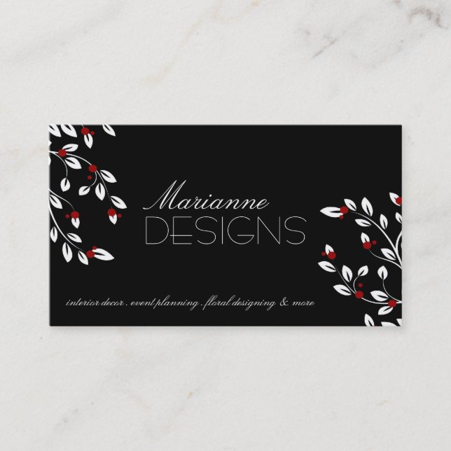 Elegant Business Card (Front)