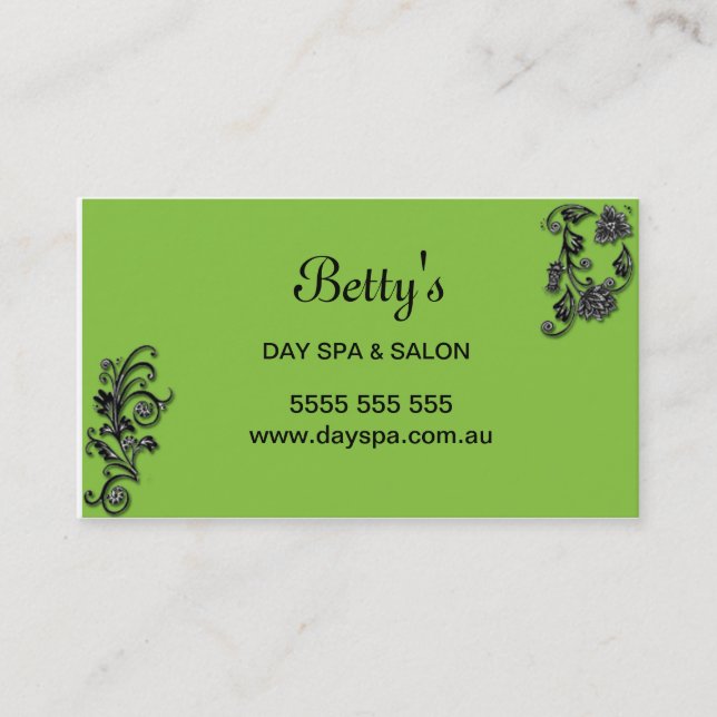 Elegant Business Card (Front)