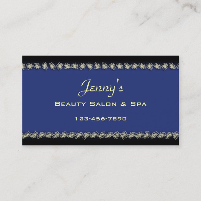 Elegant Business Card (Front)