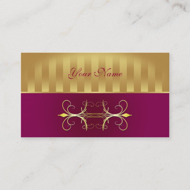 Elegant Business Card (Front)