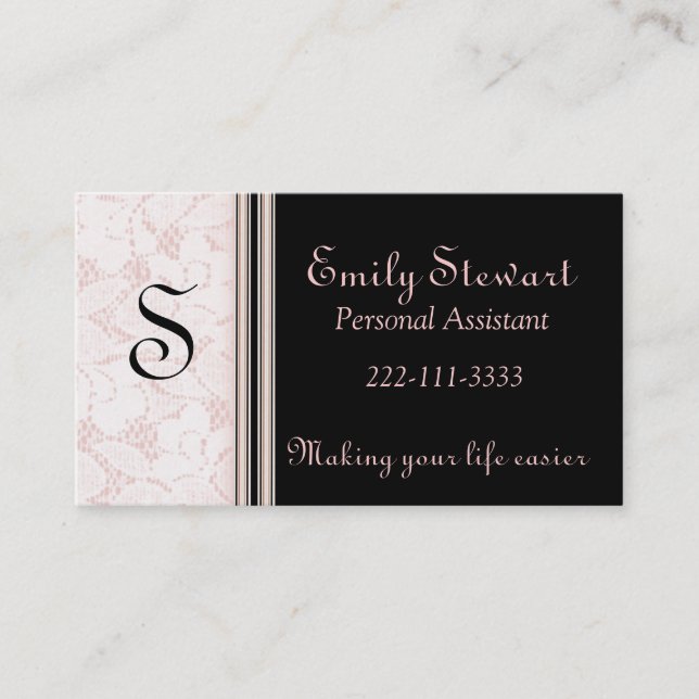 Elegant business Card (Front)