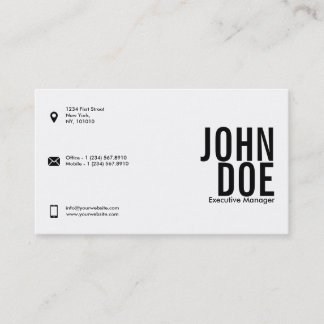 Elegant Business Card