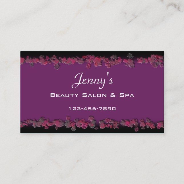 Elegant Business Card (Front)