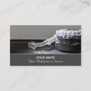 Elegant business card for dental experts