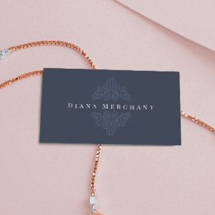 Elegant Business Card Template for Jewelers   DP7