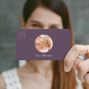 Elegant Business Card Template for Jewelers   DP7