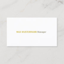 Elegant business cards