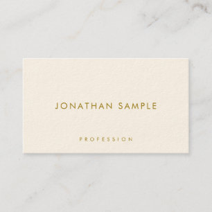 Elegant Business Cards Gold Text Modern Luxury