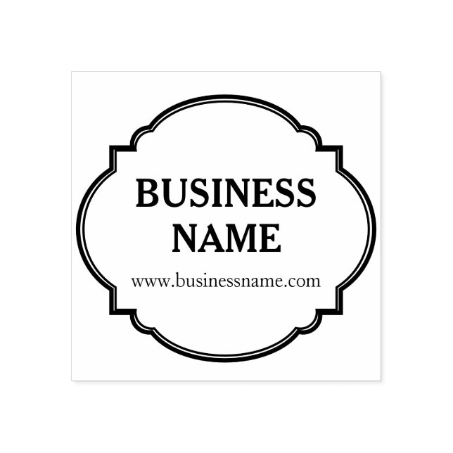 Elegant Business Name Stamp (Imprint)