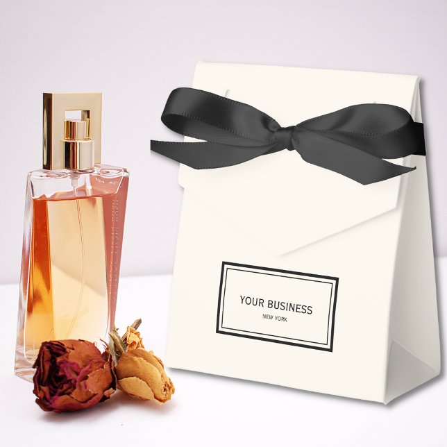 Elegant Business Name Template Favour Box (Creator Uploaded)