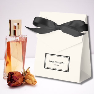 Elegant Business Name Website Custom Favour Box