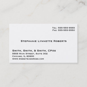 Elegant Business with Texas Flag Card